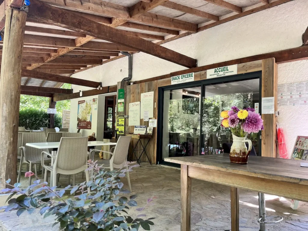 accueil clients camping la prade